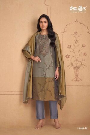 My Fashion Road Omtex Lavinia Designer Silk Premium Designs Dress | 16401 – B
