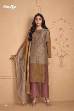 My Fashion Road Omtex Lavinia Designer Silk Premium Designs Dress | 16401 – A
