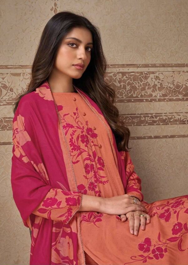 My Fashion Road Omtex Leona Fancy Silk Premium Designs Dress | 16461 – B
