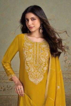 My Fashion Road Omtex Liliana Fancy Silk Designer Salwar Suit | 16321 – C