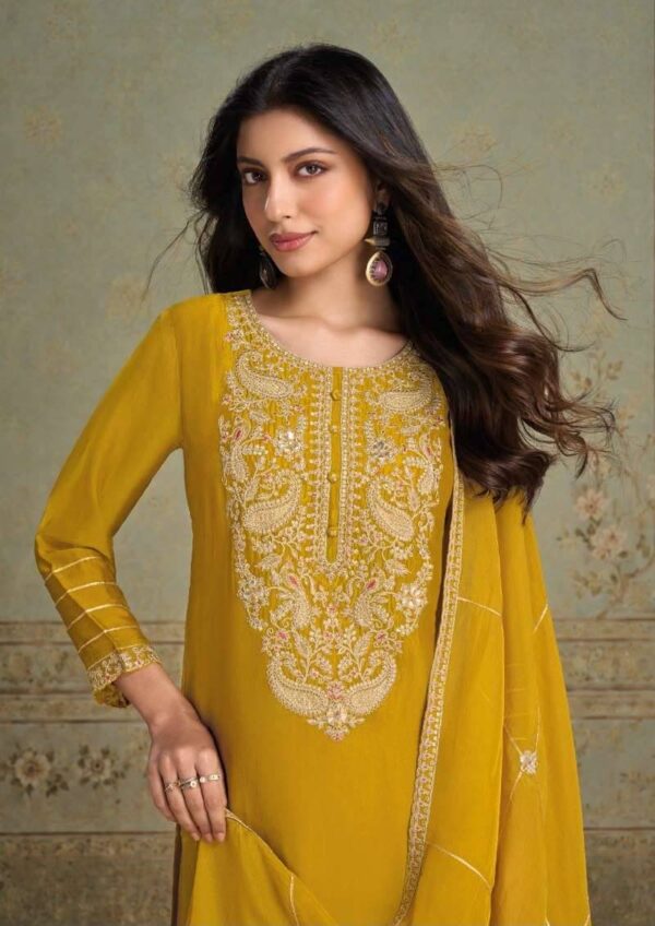 My Fashion Road Omtex Liliana Fancy Silk Designer Salwar Suit | 16321 – C