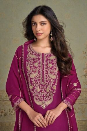 My Fashion Road Omtex Liliana Fancy Silk Designer Salwar Suit | 16321 – D