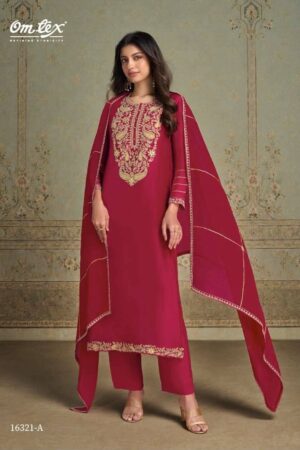 My Fashion Road Omtex Liliana Fancy Silk Designer Salwar Suit | 16321 – A