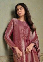 My Fashion Road Omtex Marcella Designer Jacquard Silk Suits | 16561 – D