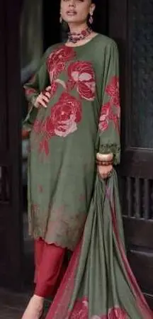 My Fashion Road Varsha Enigma Premium Wear Pashmina Suit | EM – 01
