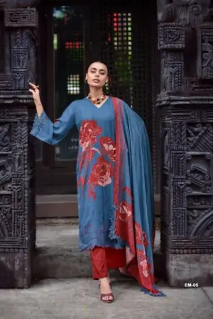 My Fashion Road Varsha Enigma Premium Wear Pashmina Suit | EM – 05
