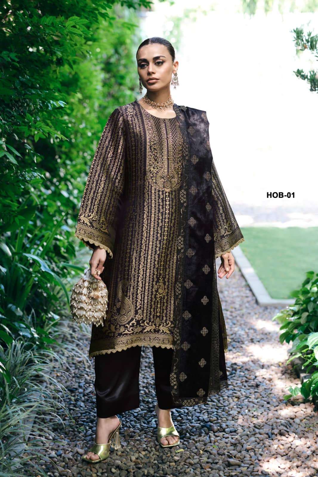 My Fashion Road Varsha House Of Brocade Party Wear Style Ladies Dress | HOB – 01 My Fashion Road Varsha House Of Brocade Party Wear Style Ladies Dress | HOB – 01