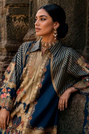 My Fashion Road Varsha Jashn E Mohabbat Chapter 2 Digitally Printed Muslin Dress | JM – 04