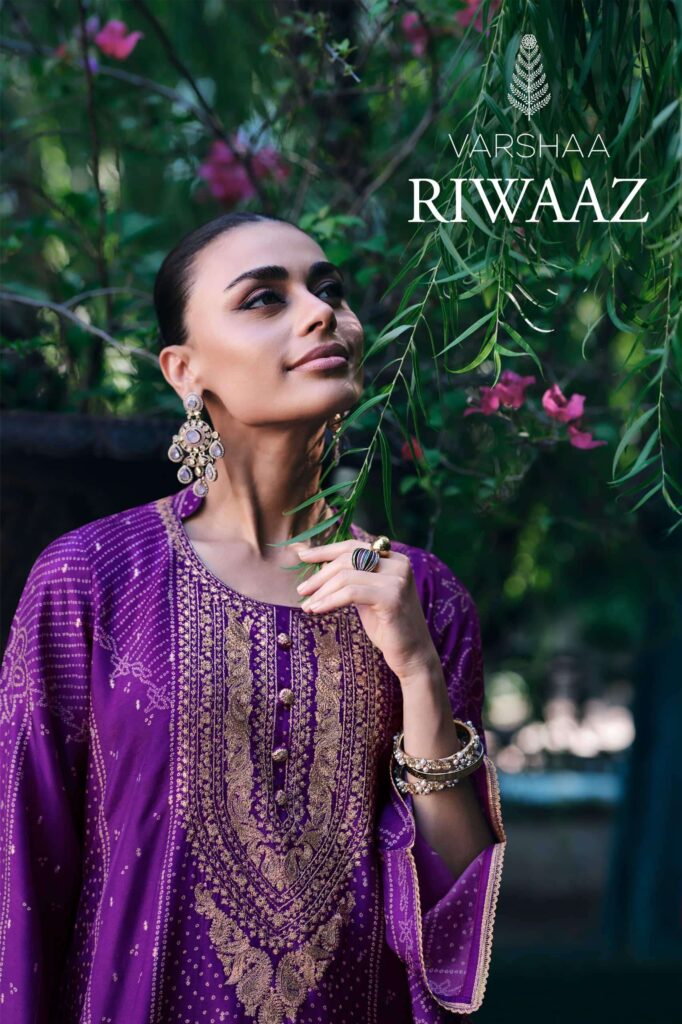 My Fashion Road Varsha Riwaaz Premium Designs Silk Latest Suits | RZ – 01