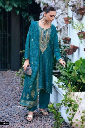 My Fashion Road Varsha Riwaaz Premium Designs Silk Latest Suits | RZ – 03