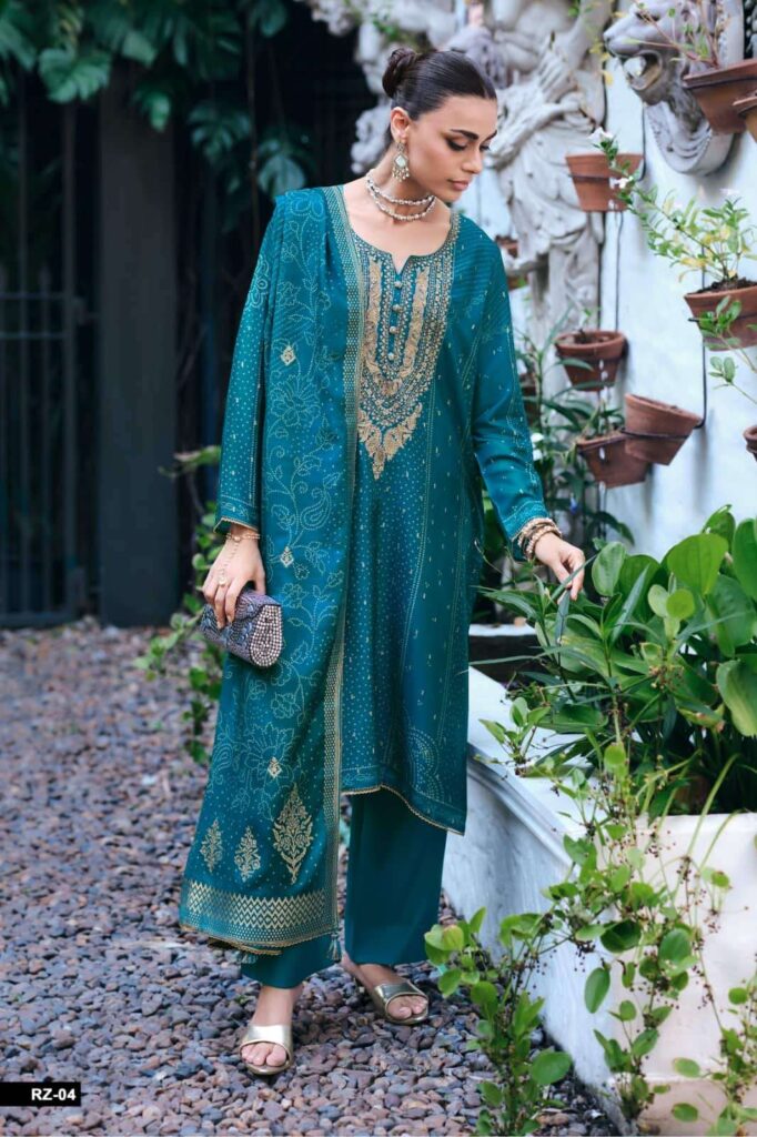 My Fashion Road Varsha Riwaaz Premium Designs Silk Latest Suits | RZ – 03