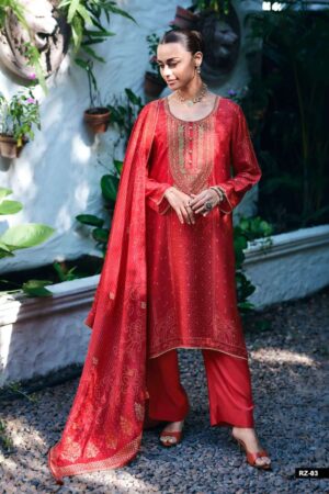 My Fashion Road Varsha Riwaaz Premium Designs Silk Latest Suits | RZ – 02
