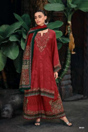 My Fashion Road Varsha Sarv Exclusive Designs Ladies Suit | SV – 01