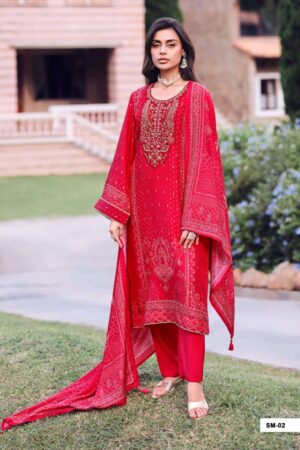 My Fashion Road Varsha Shabnama Exclusive Designs Ladies Suit | SM – 02