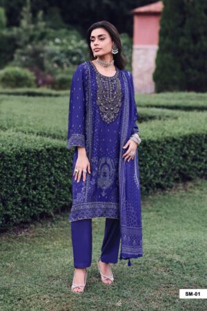 My Fashion Road Varsha Shabnama Exclusive Designs Ladies Suit | SM – 01