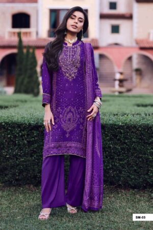 My Fashion Road Varsha Shabnama Exclusive Designs Ladies Suit | SM – 03