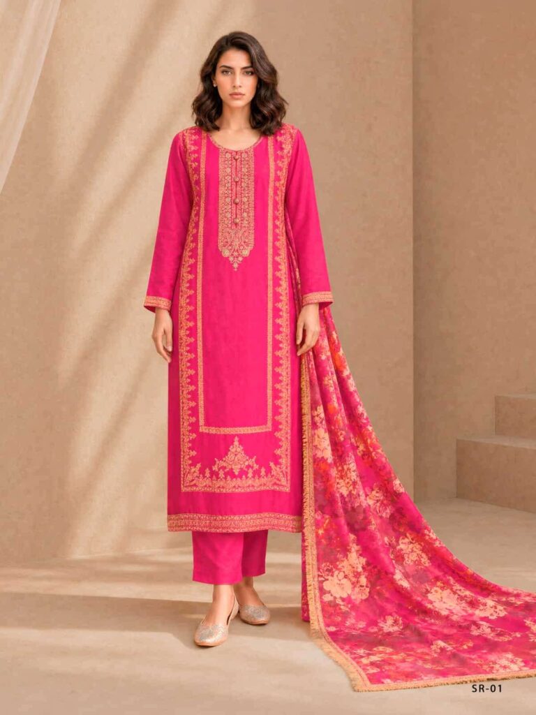 My Fashion Road Varsha Surmay Fancy Silk Premium Designs Suits | SR – 01