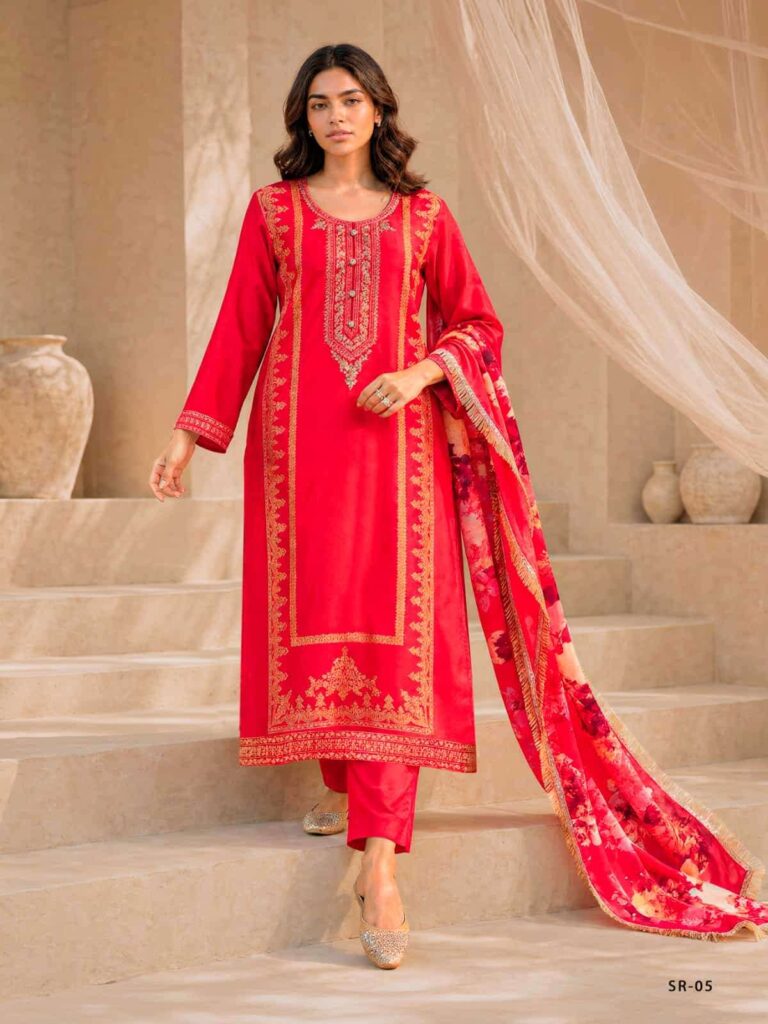 My Fashion Road Varsha Surmay Fancy Silk Premium Designs Suits | SR – 05