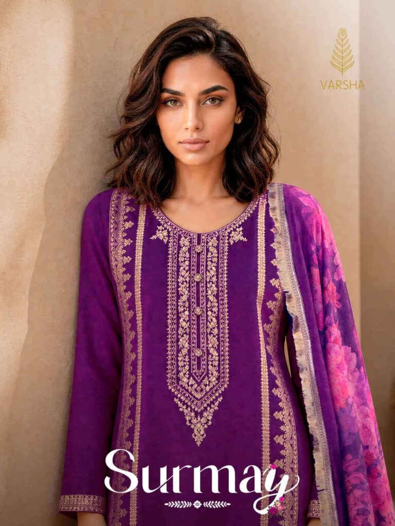 My Fashion Road Varsha Surmay Fancy Silk Premium Designs Suits | SR – 03