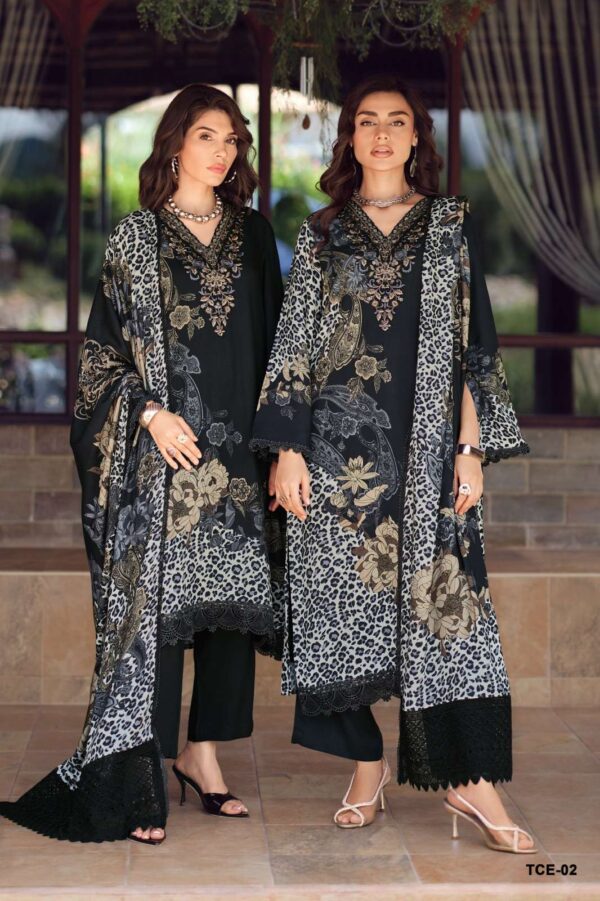 My Fashion Road Varsha The Classic Edit Digitally Printed Pashmina Ladies Dress | TCE – 02
