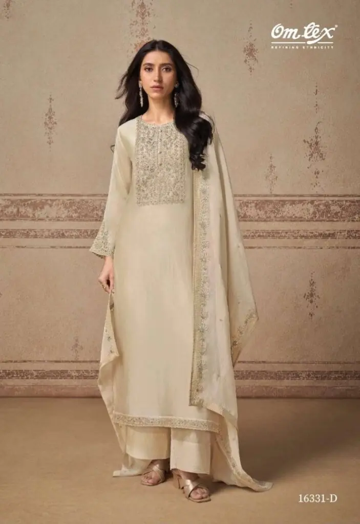 My Fashion Road Omtex Zelia Fancy Silk Designer Suit | 16331 -D