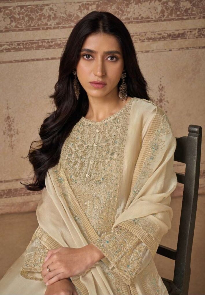 My Fashion Road Omtex Zelia Fancy Silk Designer Suit | 16331 -D