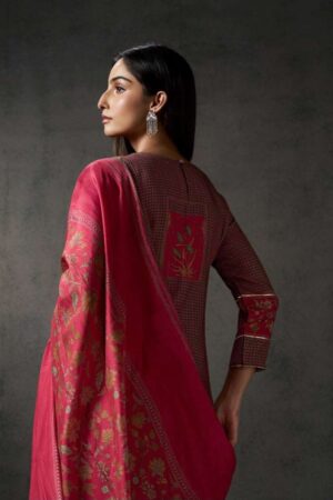My Fashion Road Omtex Ira Digital Printed Russian Silk Salwar Suit | 16671 – B