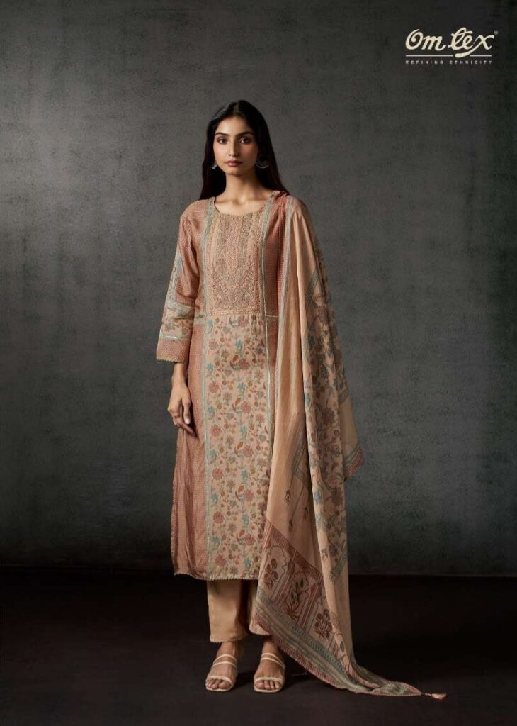 My Fashion Road Omtex Ira Digital Printed Russian Silk Salwar Suit | 16671 – C