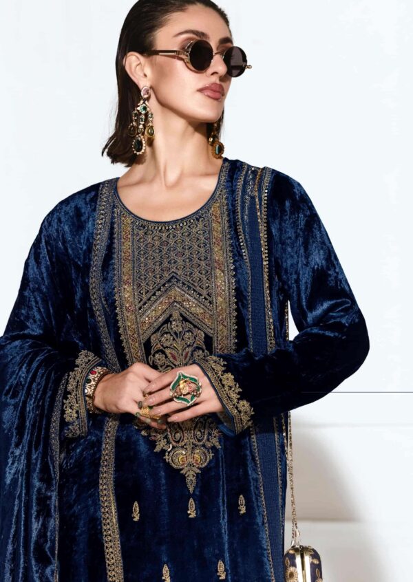 My Fashion Road Aiqa Rubaab Premium Designs Velvet Suit | G-2