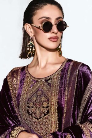 My Fashion Road Aiqa Rubaab Premium Designs Velvet Suit | G-1