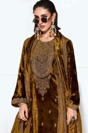 My Fashion Road Aiqa Rubaab Premium Designs Velvet Suit | G-3