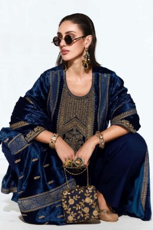 My Fashion Road Aiqa Rubaab Premium Designs Velvet Suit | G-2