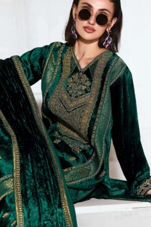 My Fashion Road Aiqa Rubaab Premium Designs Velvet Suit | G-5