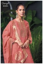 My Fashion Road Ganga Fashion Celvaya Designer Silk Party Wear Dress | 5448-A