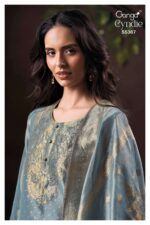 My Fashion Road Ganga Fashion Cyndie Designer Jacquard Dress