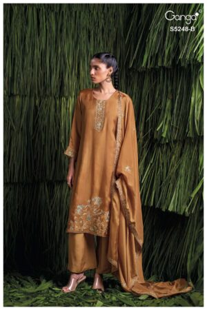 My Fashion Road Ganga Fashion Dazell Premium Designs Ladies Suit | S5248 – B