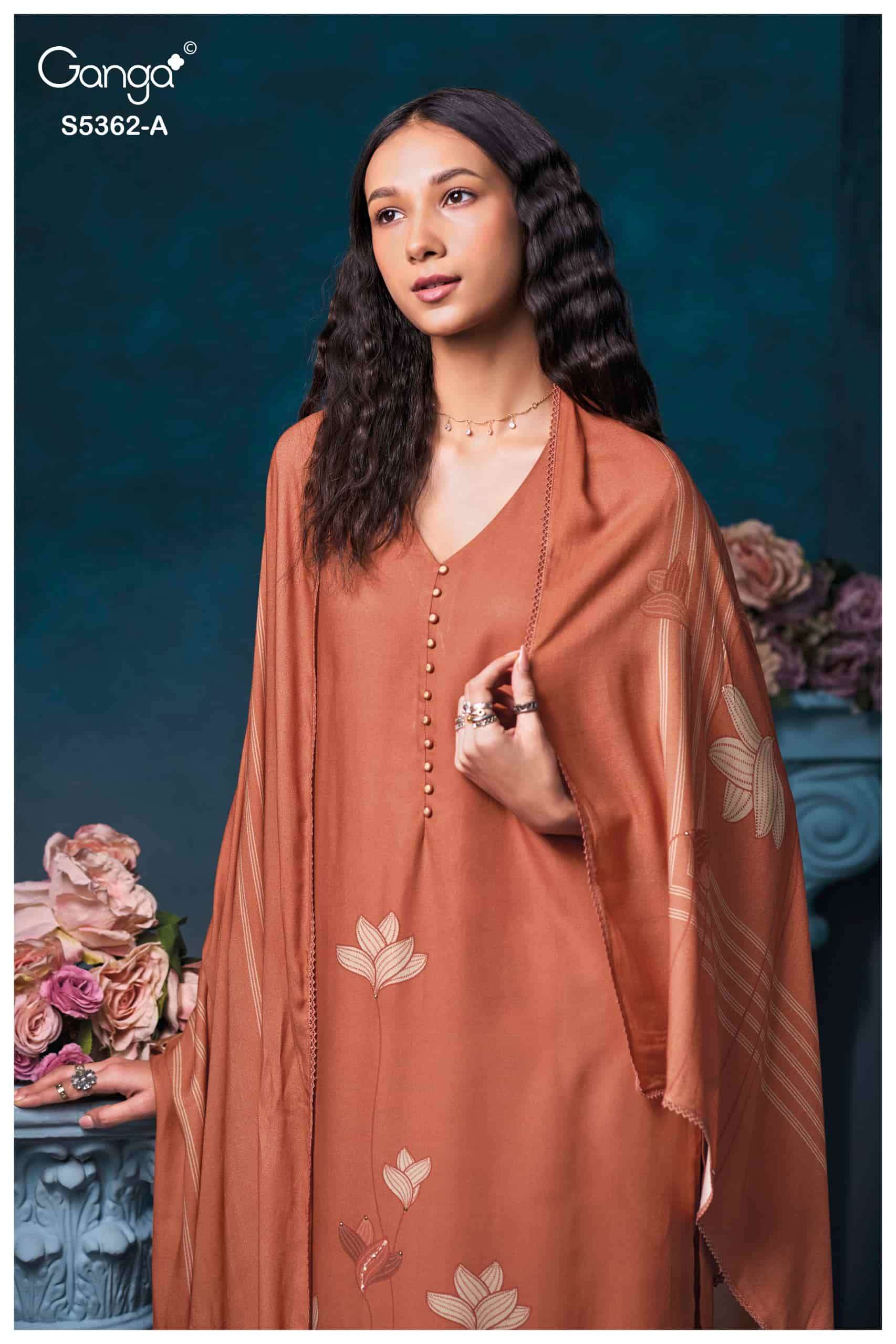 My Fashion Road Ganga Fashion Diansa Exclusive Wear Pashmina Dress | S5362-A My Fashion Road Ganga Fashion Diansa Exclusive Wear Pashmina Dress | S5362-A