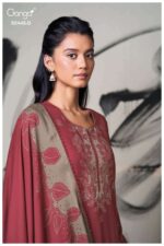 My Fashion Road Ganga Fashion Fiorella Winter Wear Ladies Dress | S5445-D