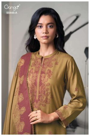 My Fashion Road Ganga Fashion Fiorella Winter Wear Ladies Dress | S5445-A