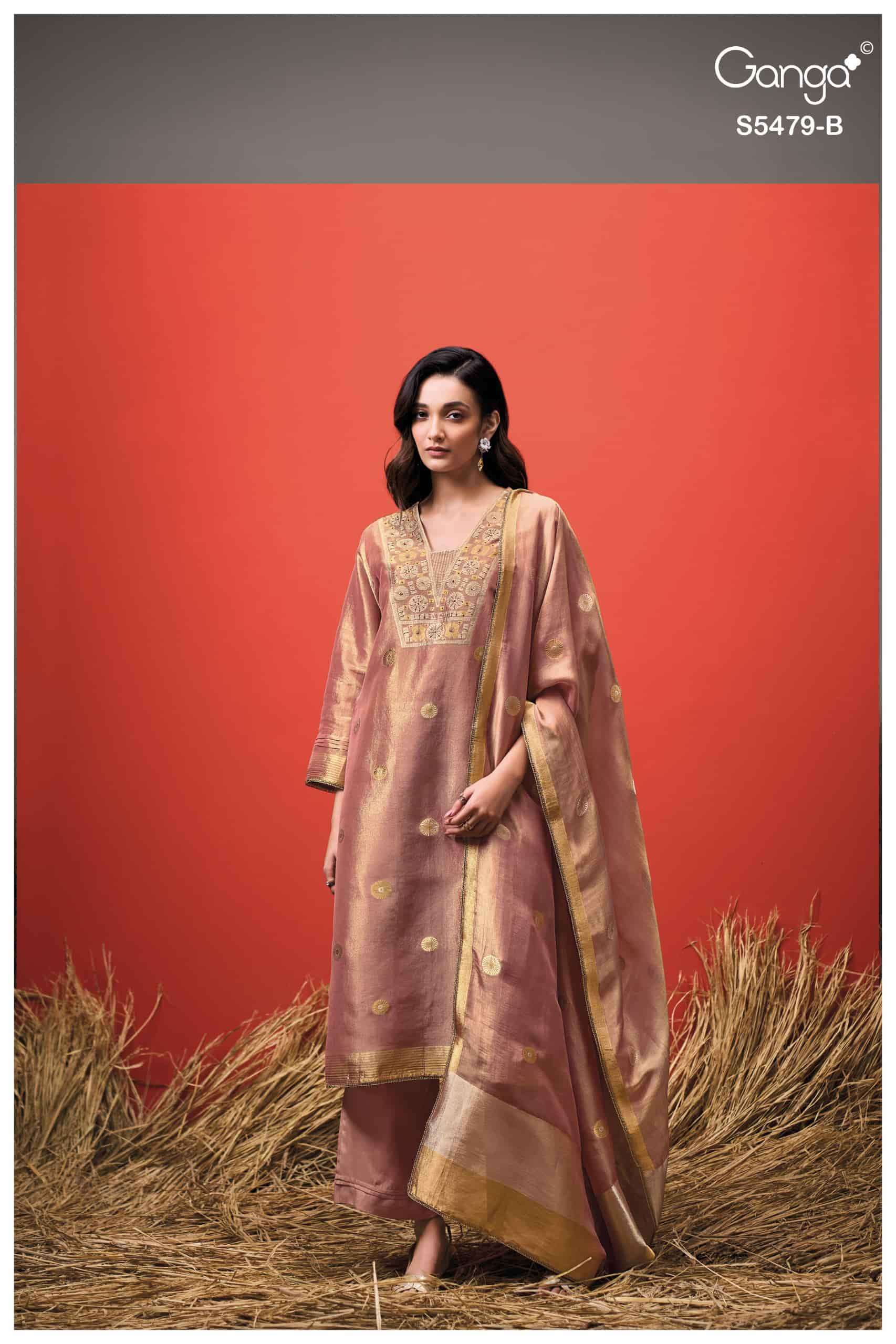My Fashion Road Ganga Fashion Peyra Pure Kanjivaram Silk Suit | S5479-A My Fashion Road Ganga Fashion Peyra Pure Kanjivaram Silk Suit | S5479-A