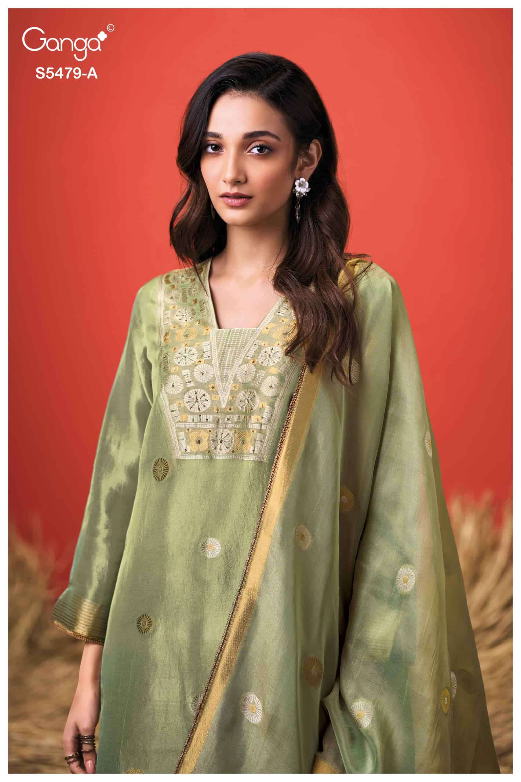 My Fashion Road Ganga Fashion Peyra Pure Kanjivaram Silk Suit | S5479-B My Fashion Road Ganga Fashion Peyra Pure Kanjivaram Silk Suit | S5479-B