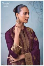 My Fashion Road Ganga Fashion Sunyara Pure Kanjivaram Silk Suit