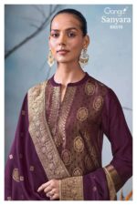 My Fashion Road Ganga Fashion Sunyara Pure Kanjivaram Silk Suit