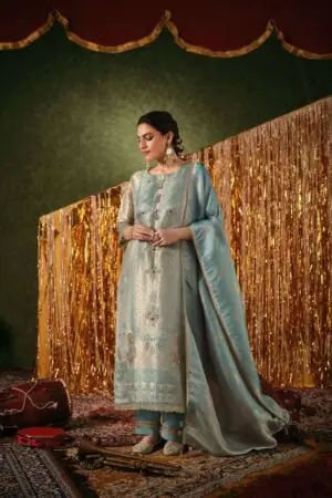 My Fashion Road Jay Vijay Fankar Partywear Style Jacquard Suit | 11652 My Fashion Road Jay Vijay Fankar Partywear Style Jacquard Suit | 11652