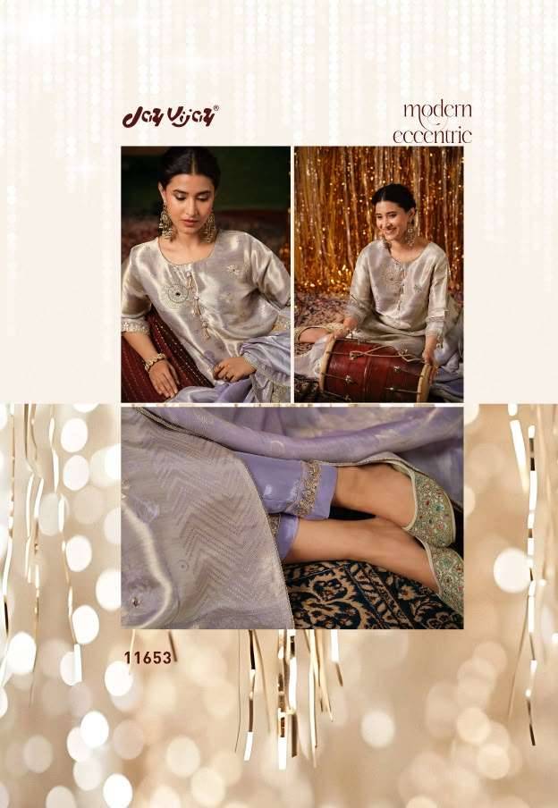 My Fashion Road Jay Vijay Fankar Partywear Style Jacquard Suit | 11653