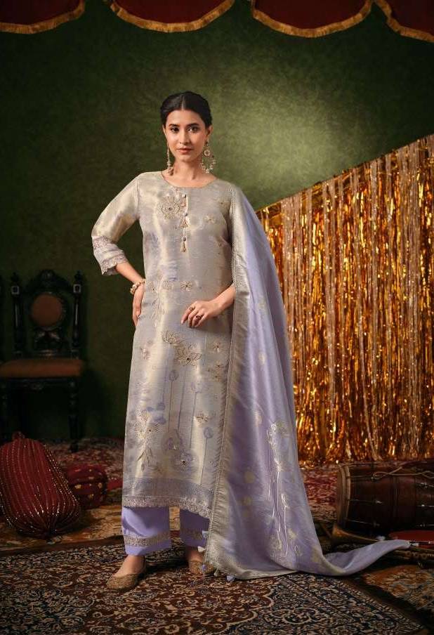 My Fashion Road Jay Vijay Fankar Partywear Style Jacquard Suit | 11653