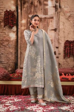 My Fashion Road Jay Vijay Nirjara Premium Jacquard Designer Suit  | 11385