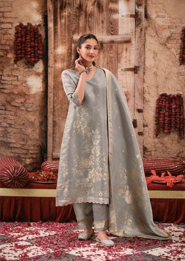 My Fashion Road Jay Vijay Nirjara Premium Jacquard Designer Suit | 11385 My Fashion Road Jay Vijay Nirjara Premium Jacquard Designer Suit | 11385