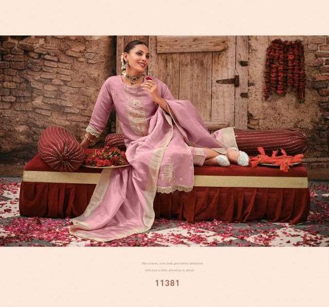 My Fashion Road Jay Vijay Nirjara Premium Jacquard Designer Suit | 11381 My Fashion Road Jay Vijay Nirjara Premium Jacquard Designer Suit | 11381