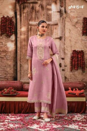 My Fashion Road Jay Vijay Nirjara Premium Jacquard Designer Suit  | 11381